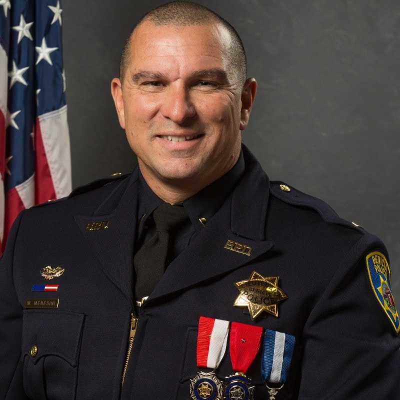 Mark Menesini, Chief of Police, Benicia Police Department